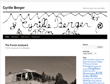 Tablet Screenshot of blog.cberger.net